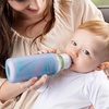 image:imageDr Browns Options Narrow Glass Bottle Sleeve 100 Silicone Blue BPAFree 8 oz 1PackGlowintheDark Navy