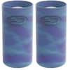 image:imageDr Browns Options Narrow Glass Bottle Sleeve 100 Silicone Blue BPAFree 8 oz 1PackGlowintheDark Navy