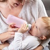 image:imageDr Browns Options Narrow Glass Bottle Sleeve 100 Silicone Blue BPAFree 8 oz 1PackPink  8 oz  1Pack
