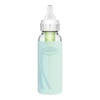 image:imageDr Browns Options Narrow Glass Bottle Sleeves 100 Silicone Mint BPAFree 8 oz 2Pack