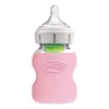 image:imageDr Browns Options WideNeck Glass Bottle Sleeve 100 Silicone Pink BPAFree 5 oz 1PackPink  5 oz  2Pack