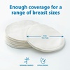 image:imageDr Browns Reusable Breast Pads for Breastfeeding Washable Nursing Pads with Laundry Bag Day amp Night Absorption 8 Count8 Count  Universal Fit Pack of 6