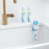 image:imageDr Browns Reusable Sponge Baby Bottle Cleaning Brush Set with Suction Cup Stand Scrubber and Nipple Cleaner Blue 3PackBlue Bottle Brush