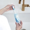 image:imageDr Browns Reusable Sponge Baby Bottle Cleaning Brush Set with Suction Cup Stand Scrubber and Nipple Cleaner Blue 3PackBlue Bottle Brush