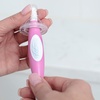 image:imageDr Browns Reusable Sponge Baby Bottle Cleaning Brush Set with Suction Cup Stand Scrubber and Nipple Cleaner Blue 3PackPink Bottle Brush