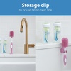 image:imageDr Browns Reusable Sponge Baby Bottle Cleaning Brush Set with Suction Cup Stand Scrubber and Nipple Cleaner Blue 3PackPink Variety Pack