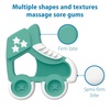 image:imageDr Browns Ridgees Roller Skate Baby Teether Massaging MultiTexture Teething Toy for Babies BPAFree 3m