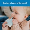 image:imageDr Browns Ridgees Tumbler Baby Teether Massaging MultiTexture Teething Toy for Babies Blue Silicone Free BPAFree 3m