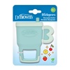image:imageDr Browns Ridgees Tumbler Baby Teether Massaging MultiTexture Teething Toy for Babies Blue Silicone Free BPAFree 3m