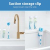 image:imageDr Browns Silicone Cleaning Brush Set with Bottle Spout and Straw Brush 3 Brushes to Clean Baby Bottles Spouts Nipples and Straws BPA Free  3PackSilicone Brush Set  Blue Brush  3pack