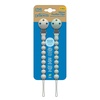 image:imageDr Browns Silicone Pacifier Clips Universal Fit Strap for Pacifiers GreenGray BPA Free 018 Months 2Pack