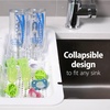 image:imageDr Browns Sink Caddy for Baby Bottles and Parts with Two Brush Holders Over The Sink Kitchen Storage Drying Rack and Organizer BPAFree