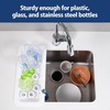 image:imageDr Browns Sink Caddy for Baby Bottles and Parts with Two Brush Holders Over The Sink Kitchen Storage Drying Rack and Organizer BPAFree