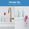 image:imageDr Browns Soft Touch No Scratch Baby Bottle Cleaning Brush Nipple Cleaner with Stand and Storage Clip BPA Free Blue 1Pack2 Pack