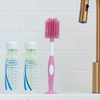 image:imageDr Browns Soft Touch No Scratch Baby Bottle Cleaning Brush Nipple Cleaner with Stand and Storage Clip BPA Free Blue 1Pack2 Pack