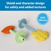 image:imageDr Browns Teething Tubes for Babies Bee and Snail Massaging Silicone Teether Sticks BPA Free 3m 2Pack