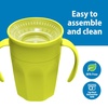 image:imageDr Browns Toddler Feeding Starter Set Travel Bundle with Cheers360 Spoutless Training Cup with Handles 6m 4 PieceDark Blue  Starter Set