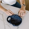 image:imageDr Browns Toddler Feeding Starter Set Travel Bundle with Cheers360 Spoutless Training Cup with Handles 6m 4 PieceDark Blue  Starter Set