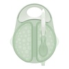 image:imageDr Browns Toddler Feeding Starter Set Travel Bundle with Cheers360 Spoutless Training Cup with Handles 6m 4 PieceLight Green  Value Pack
