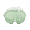 image:imageDr Browns Toddler Feeding Starter Set Travel Bundle with Cheers360 Spoutless Training Cup with Handles 6m 4 PieceLight Green