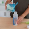 image:imageDr Browns Travel Formula Dispenser with Lid BPA Free  Blue  Holds 27oz1 Count Pack of 1