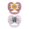 image:imageDr Browns Advantage Baby Pacifier Fully Symmetrical Soother with Soft Silicone Bulb Lavender Love 06m BPA Free 2 Pack