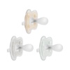 image:imageDr Browns Advantage OnePiece Silicone Baby Pacifier Fully Symmetrical Soother BlueLight BlueGray 06m BPA Free 3 Pack3 Pack  EcruGrayGreen
