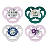 image:imageDr Browns Advantage Symmetrical Pacifier with Air Flow  Blue GlowinTheDark  2Pack  618m Pack of 24 Pack  GlowintheDark Purple Nature  Scooter Squirrel
