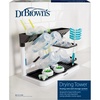 image:imageDr Browns Baby Bottle Drying Tower StandUp Countertop Drying Rack with Organized Storage for Baby Essentials Space Saving Vertical Rack BlackWhiteBlackWhite