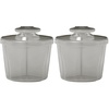 image:imageDr Browns Baby Formula Dispenser with SnapOn Lid for OntheGo FeedingsMilk Powder Dispenser for Traveling with InfantGray2Pack  Gray