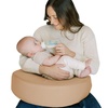 image:imageDr Browns Bottle Feeding and Nursing Lap Support Pillow with Cover UShaped Premium Memory Foam Responsive Firm Support Storm GreenGentle Beige