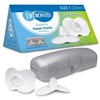 image:imageDr Browns Butterfly Breastfeeding Nipple Shields for Protecting Sore Flat or Inverted Nipples Essential for Latching Difficulties with Microwave Sterilizer Carrying Case 20mmSize  1  20mm