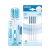 image:imageDr Browns Deluxe Baby Bottle Cleaning Brush with Vent Brush 1Pack  Dr Browns AntiColic Options VentReservoir Cleaning Brushes BPAFree Blue 5 Count