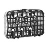 image:imageDr Browns Dishwasher Basket for Small Baby Bottle Parts Pacifiers and Accessories Clean Store and Organize Newborn Essentials BPA Free Black