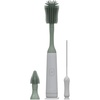 image:imageDr Browns Electric Silicone Brush Set  Spinning Handle 3 Brushes to Clean Baby Bottles Spouts Nipples and Straws BPAFree