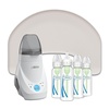 image:imageDr Browns Feeding Support Pillow with Cover Light Gray amp Deluxe Baby Bottle Warmer amp Natural Flow AntiColic Options Narrow Baby Bottle 4 oz120 mL 0m 4 Pack