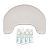 image:imageDr Browns Feeding Support Pillow with Cover Light Gray amp Natural Flow AntiColic Options Narrow Baby Bottle 4 oz120 mL 0m 4 Pack