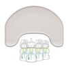image:imageDr Browns Feeding Support Pillow with Cover Light Gray amp Natural Flow AntiColic Options WideNeck Baby Bottles 5 oz150 mL 4 Pack 0m
