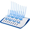 image:imageDr Browns Folding Baby Bottle Drying Rack for Easy Storage  Dry Nipples Pacifiers and Other Baby Essentials BPA FreeFolding Drying Rack Pack of 6