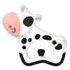 White + Black Spots