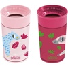 image:imageDr Browns Milestones Cheers 360 Spoutless Transition Cup with Handles Travel Friendly and Leak Free Sippy Blue Animals 7 oz200 mL BPAFree 6m 1Pack2Pack Pink  Red Animals  10 oz
