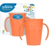 image:imageDr Browns Milestones Cheers 360 Spoutless Transition Cup with Handles Travel Friendly and Leak Free Sippy for Babies and Toddlers Pink BPAFree 7 oz200 mL 6mCoral