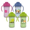 image:imageDr Browns Milestones Insulated Sippy Cup with Straw and Handles SpillProof Tumbler with Lid 2Pack Blue amp Green 10 oz300 mL BPA Free 12mBlueGreenPinkPurple