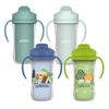 image:imageDr Browns Milestones Insulated Sippy Cup with Straw and Handles SpillProof Tumbler with Lid 2Pack Blue amp Green 10 oz300 mL BPA Free 12mGreenBlueGreenGreen