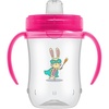 image:imageDr Browns Milestones Soft Spout Sippy Cup with Handles BPAFree Pink Bunny HeroPink Bunny Hero
