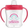 image:imageDr Browns Milestones Soft Spout Sippy Cup with Handles BPAFree Pink Bunny HeroPink Rainbow
