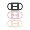 image:imageDr Browns Narrow Baby Bottle Handles 100 Silicone Easy Grip Removable Handles for Bottle to Sippy Cup Transition BlackEcruPink 3Pack 4mBlue  Gray  Green