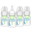 image:imageDr Browns Natural Flow AntiColic Options Narrow Baby Bottle Blue Nature 8 oz250 mL with Level 1 Slow Flow Nipples 0m 4 Pack4 Pack  2oz  Clear