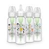 image:imageDr Browns Natural Flow AntiColic Options Narrow Baby Bottle Frog and Pig 8 oz250 mL with Level 1 Slow Flow Nipple BPAFree 0m 2Pack4Pack  Bear  Owl  Pig   Frog