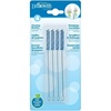 image:imageDr Browns Natural Flow Reusable Baby Bottle Vent System and Reservoir Cleaning Bristle Brush BPA Free Blue Brushes 4Pack48 Pack
